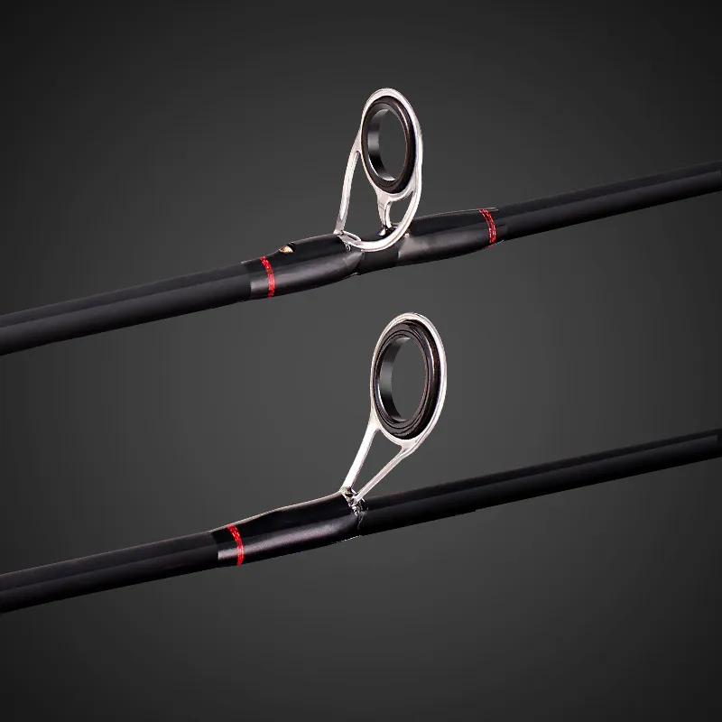 Fishing Rod Spinning - Carbon-Spinnrute mit Langwurf-Griff und Einsatz für