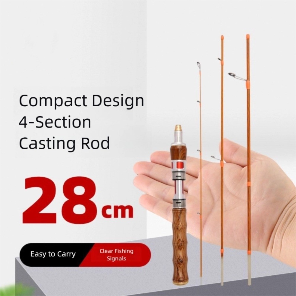 4-abschnitte Spinning Angelrut – Fishing Rod Spinning Bewertung und Preis